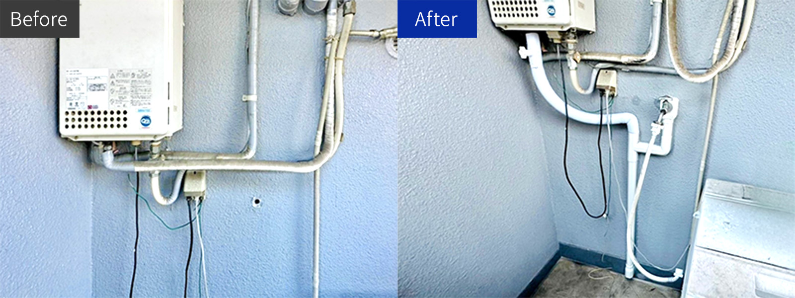 給水設備工事施工例１