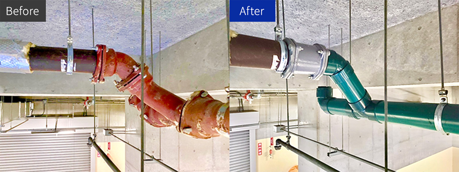 排水設備工事施工例２