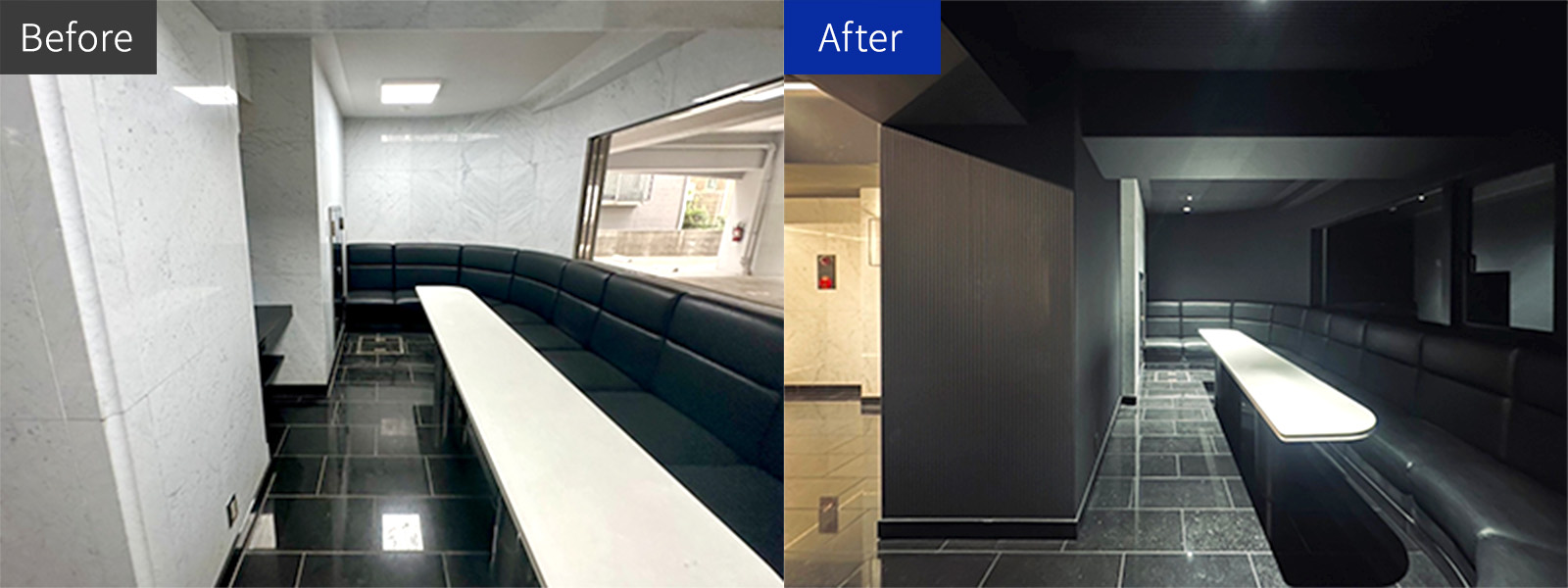 ファサード・エントランスデザイン工事 施工例２